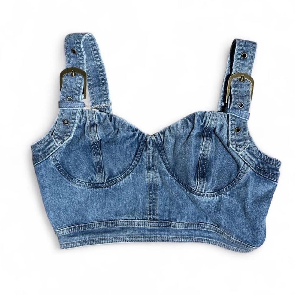 Rewash Light Blue Denim with Buckle Detail